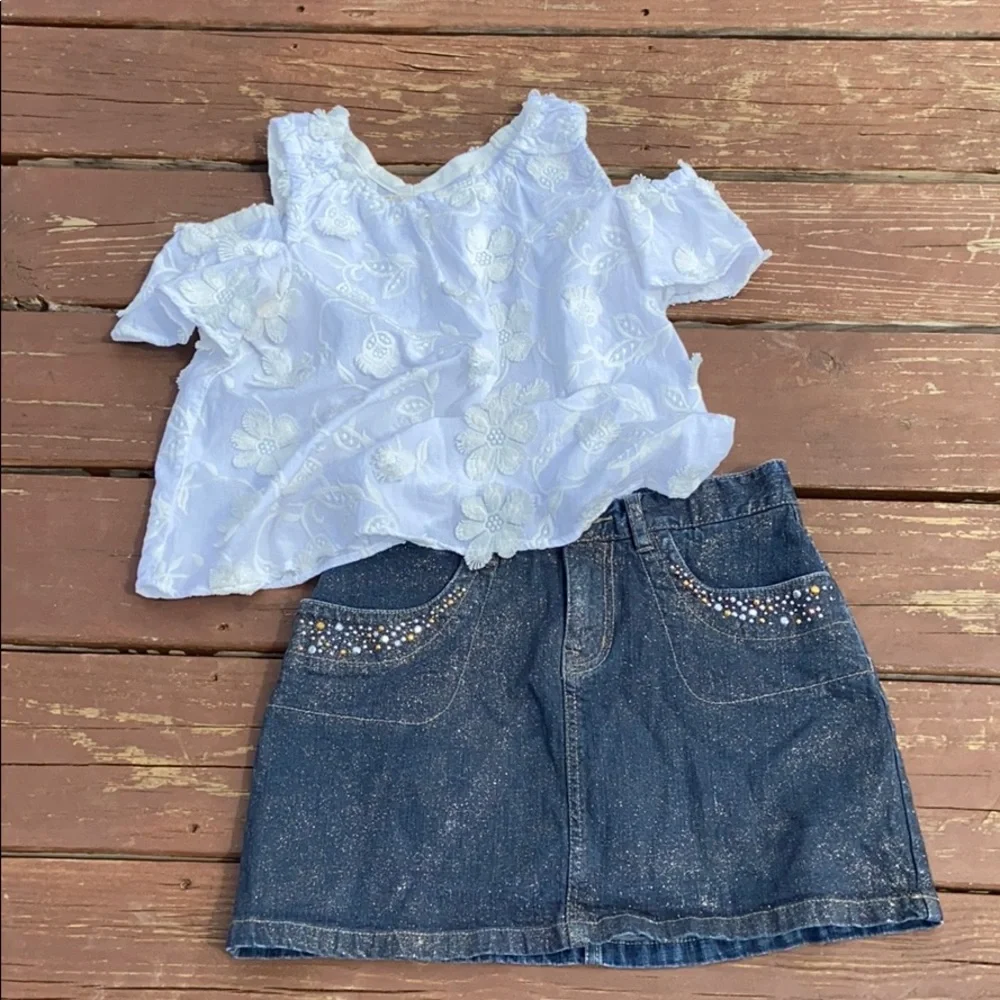 The Children’s Place Sparkle Denim Mini